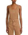Veronica Beard Harrison Tank Top In Brown