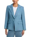 Veronica Beard Healy Dickey Jacket In Blue