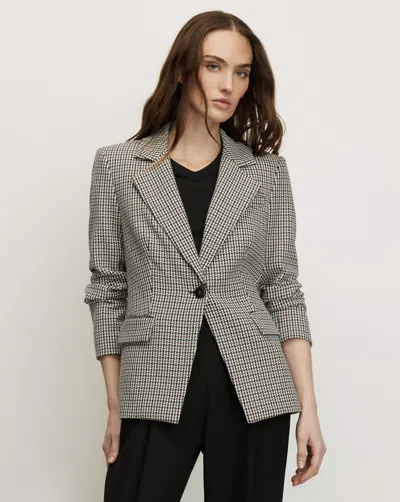 VERONICA BEARD HEALY HOUNDSTOOTH DICKEY JACKET