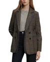 Veronica Beard Hedi Dickey Jacket In Green