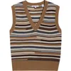 Veronica Beard Helenka Wool & Cashmere Blend Sweater Vest In Brown