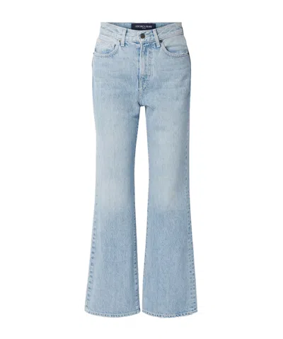 Veronica Beard High-waisted Jeans In Blue