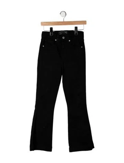 Pre-owned Veronica Beard High-rise Flared Jeans In Black