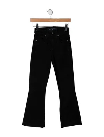 Pre-owned Veronica Beard High-rise Flared Jeans In Black