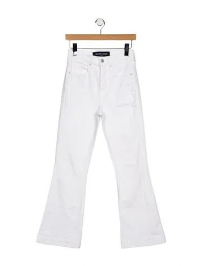 Pre-owned Veronica Beard High-rise Flared Jeans In Blue