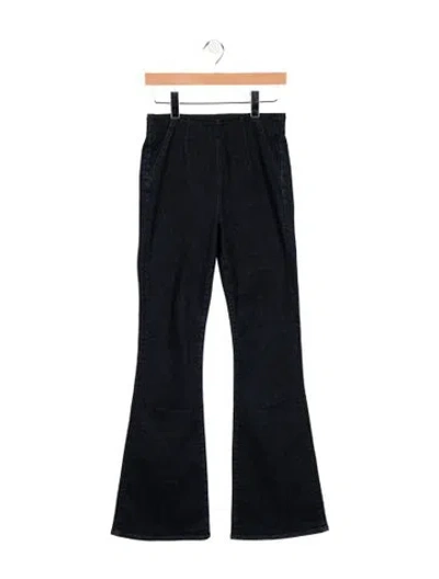 Pre-owned Veronica Beard High-rise Flared Jeans In Blue