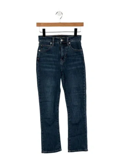 Pre-owned Veronica Beard High-rise Flared Jeans In Blue