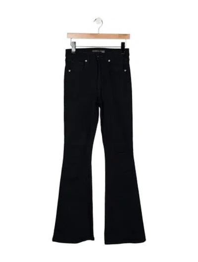 Pre-owned Veronica Beard High-rise Flared Jeans In Blue
