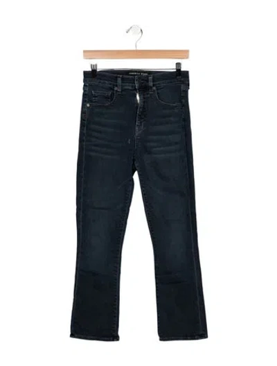 Pre-owned Veronica Beard High-rise Flared Jeans In Blue