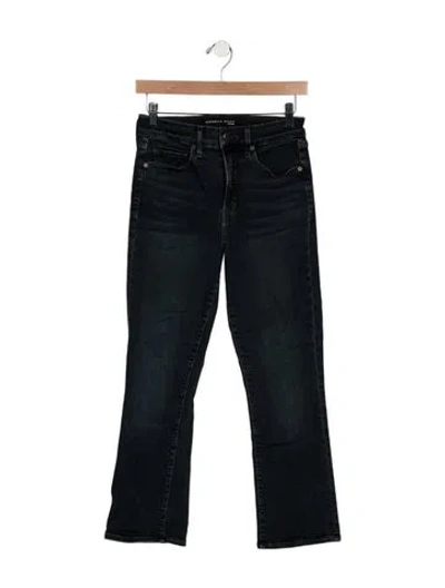 Pre-owned Veronica Beard High-rise Flared Jeans In Blue
