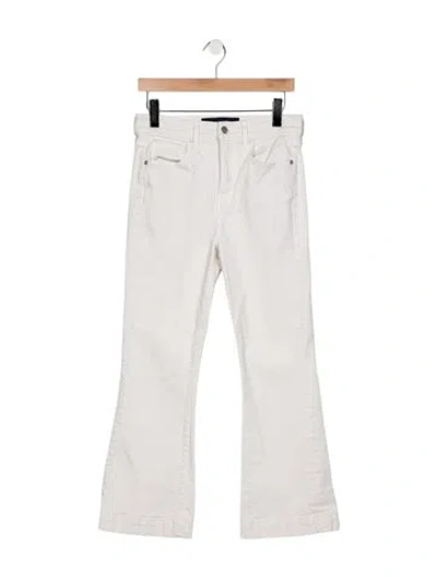 Pre-owned Veronica Beard High-rise Flared Jeans In Blue