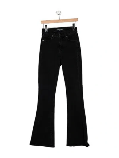 Pre-owned Veronica Beard High-rise Flared Jeans In Blue