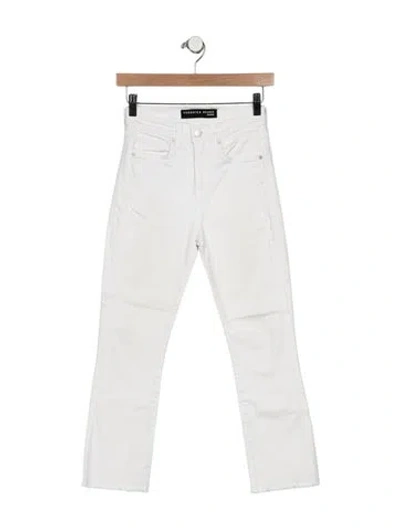 Pre-owned Veronica Beard High-rise Flared Jeans In Blue