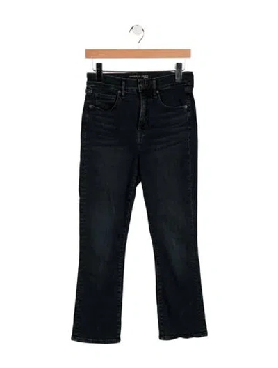 Pre-owned Veronica Beard High-rise Flared Jeans In Blue