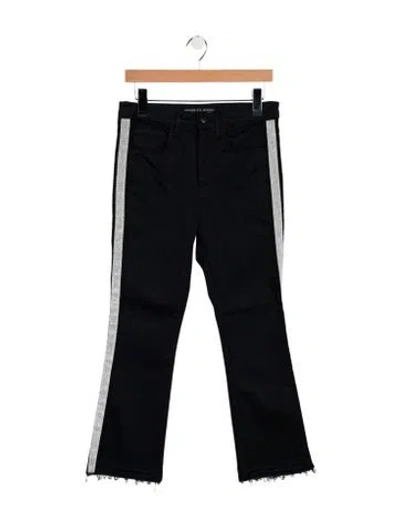 Pre-owned Veronica Beard High-rise Flared Jeans In Blue
