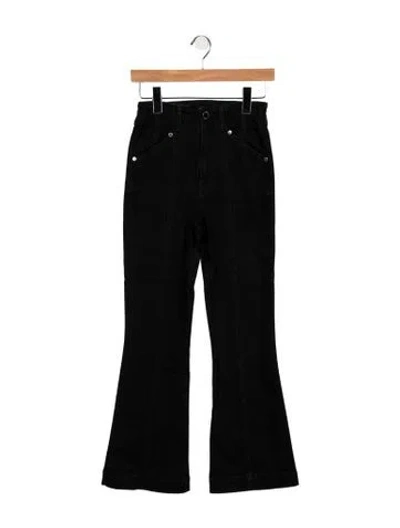 Pre-owned Veronica Beard High-rise Flared Jeans In Blue