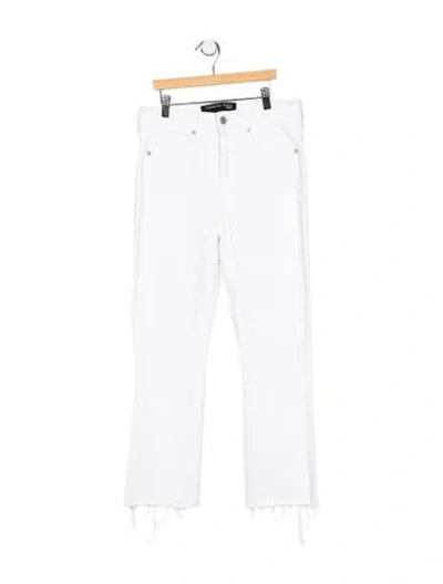 Pre-owned Veronica Beard High-rise Flared Jeans In Blue