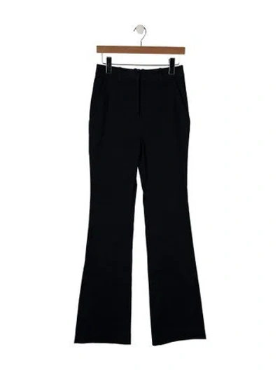 Pre-owned Veronica Beard High-rise Flared Jeans In Blue