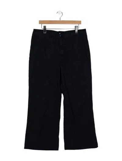 Pre-owned Veronica Beard High-rise Flared Jeans In Blue