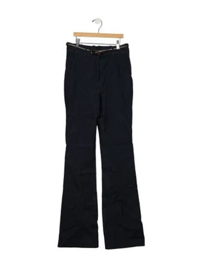 Pre-owned Veronica Beard High-rise Flared Jeans In Blue