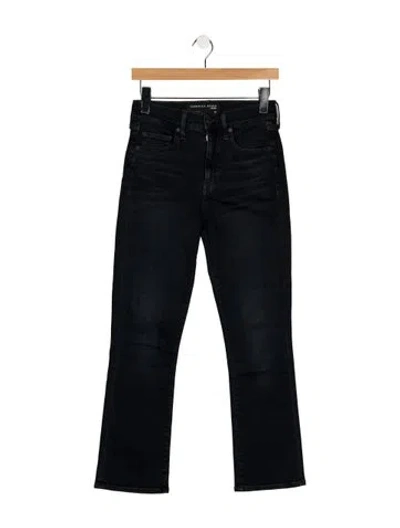 Pre-owned Veronica Beard High-rise Flared Jeans In Blue