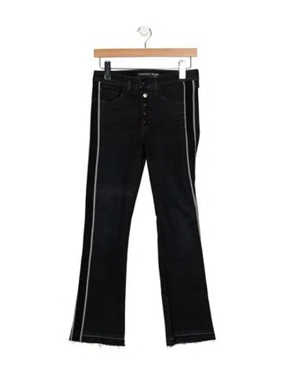Pre-owned Veronica Beard High-rise Flared Jeans In Blue