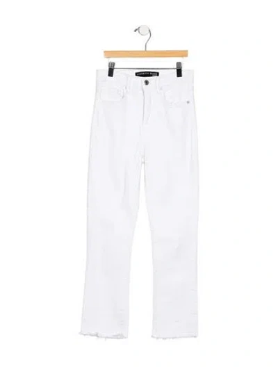 Pre-owned Veronica Beard High-rise Flared Jeans In Blue