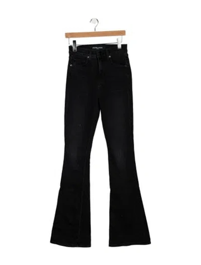 Pre-owned Veronica Beard High-rise Flared Jeans In Blue