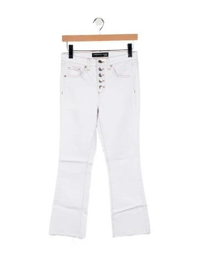 Pre-owned Veronica Beard High-rise Flared Jeans In Multi