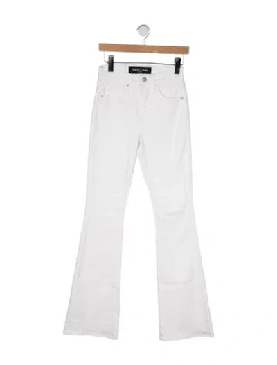 Pre-owned Veronica Beard High-rise Flared Jeans In Multicolor