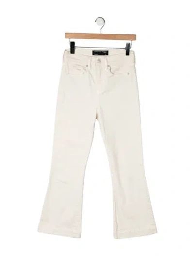 Pre-owned Veronica Beard High-rise Flared Jeans In Multicolor
