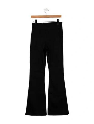 Pre-owned Veronica Beard High-rise Flared Jeans W/ Tags In Black
