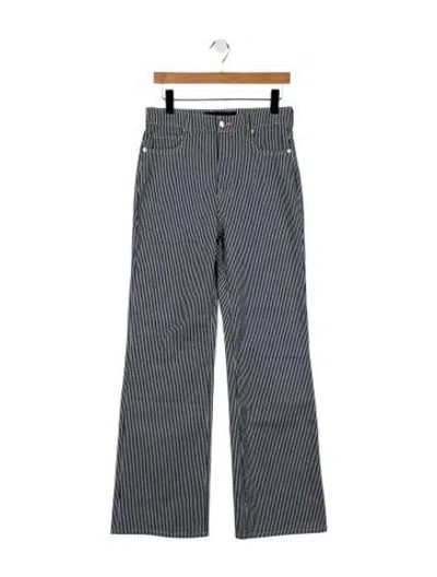 Pre-owned Veronica Beard High-rise Flared Jeans W/ Tags In Blue
