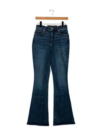 Pre-owned Veronica Beard High-rise Flared Jeans W/ Tags In Blue