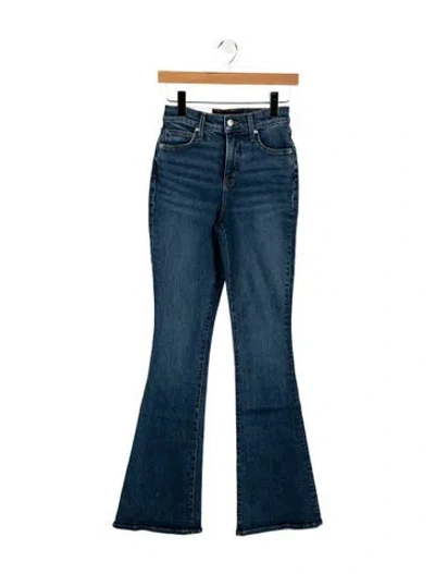 Pre-owned Veronica Beard High-rise Flared Jeans W/ Tags In Blue