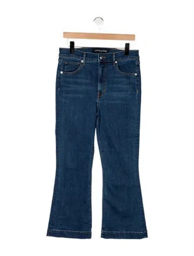Pre-owned Veronica Beard High-rise Flared Jeans W/ Tags In Blue