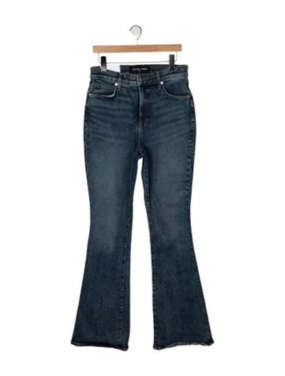 Pre-owned Veronica Beard High-rise Flared Jeans W/ Tags In Blue