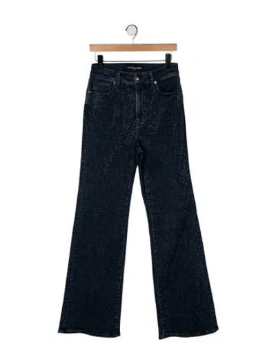 Pre-owned Veronica Beard High-rise Flared Jeans W/ Tags In Blue