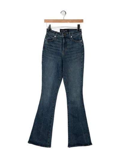 Pre-owned Veronica Beard High-rise Flared Jeans W/ Tags In Blue