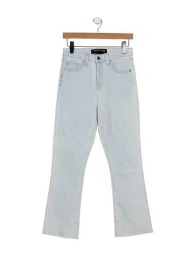 Pre-owned Veronica Beard High-rise Flared Jeans W/ Tags In Blue