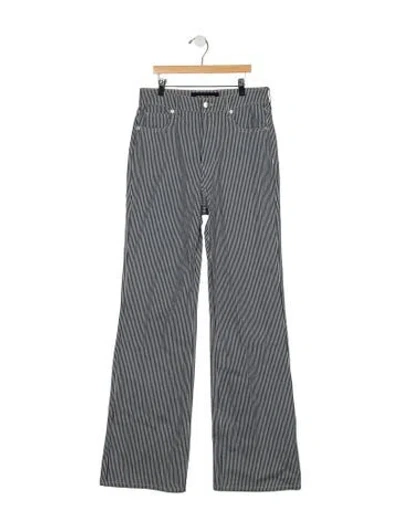 Pre-owned Veronica Beard High-rise Flared Jeans W/ Tags In Blue