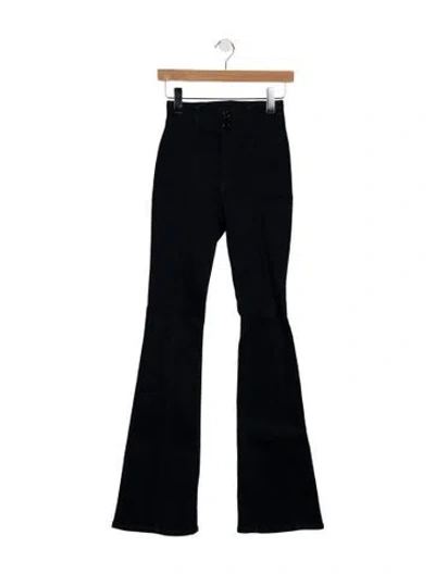 Pre-owned Veronica Beard High-rise Flared Jeans W/ Tags In Blue