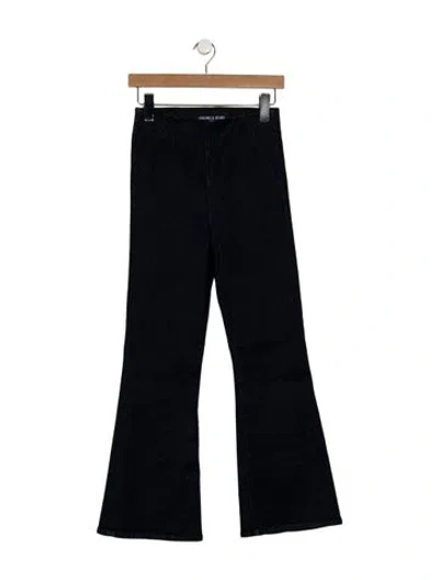 Pre-owned Veronica Beard High-rise Flared Jeans W/ Tags In Blue