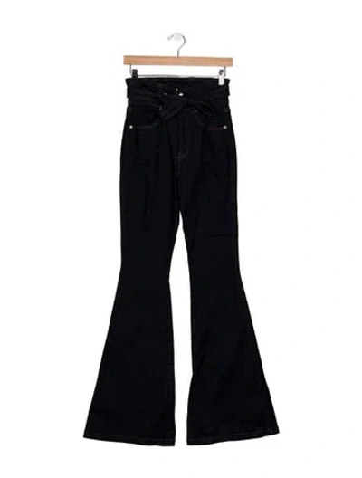 Pre-owned Veronica Beard High-rise Flared Jeans W/ Tags In Blue