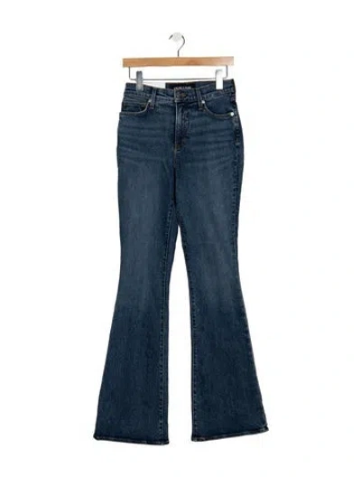 Pre-owned Veronica Beard High-rise Flared Jeans W/ Tags In Blue