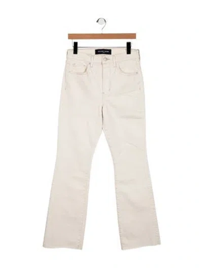 Pre-owned Veronica Beard High-rise Flared Jeans W/ Tags In Neutral