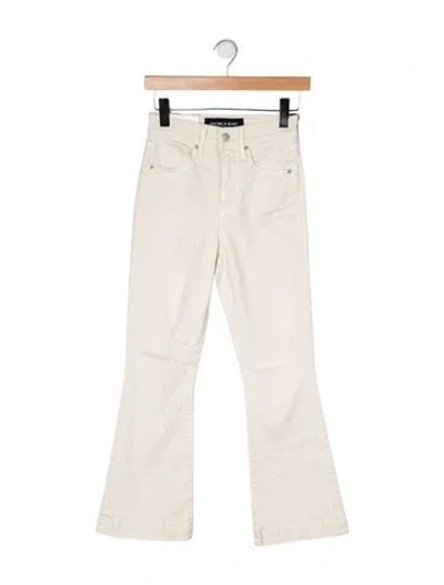 Pre-owned Veronica Beard High-rise Flared Jeans W/ Tags In Neutrals