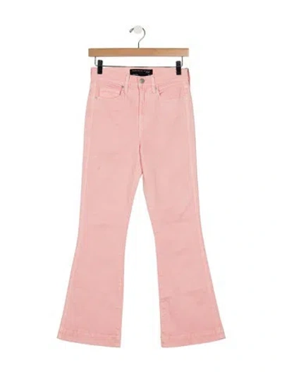 Pre-owned Veronica Beard High-rise Flared Jeans W/ Tags In Pink