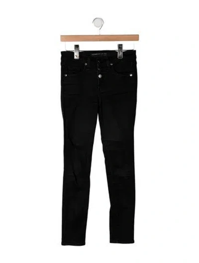 Pre-owned Veronica Beard High-rise Skinny Leg Jeans In Black
