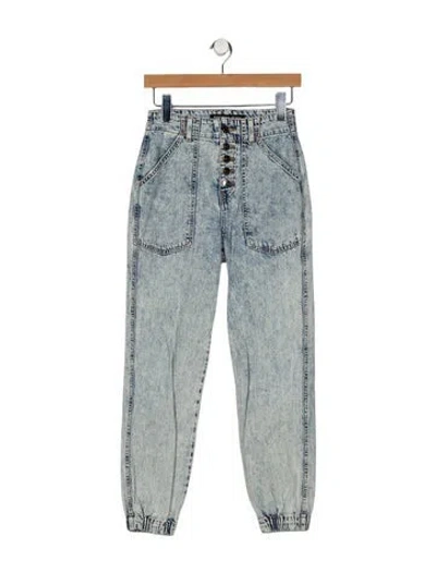 Pre-owned Veronica Beard High-rise Skinny Leg Jeans In Blue